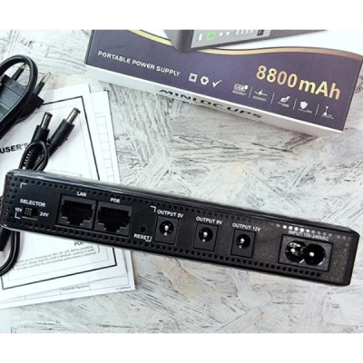 Источник бесперебойного питания для роутера UPS Mini SKE POE-432N Черный (2104619010) Источник бесперебойного питания для роутера UPS Mini SKE POE-432N Черный (2104619010)