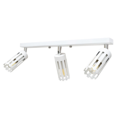 Светильник потолочный MSK Electric Teramo NL 18050-3 WH 18x45 см Белый (620864)