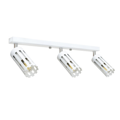 Светильник потолочный MSK Electric Teramo NL 18050-3 WH 18x45 см Белый (620864) Светильник потолочный MSK Electric Teramo NL 18050-3 WH 18x45 см Белый (620864)
