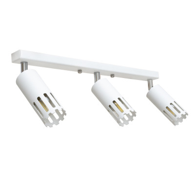 Світильник стельовий MSK Electric Teramo NL 180501-3 WH 18x45 см Білий (620867)