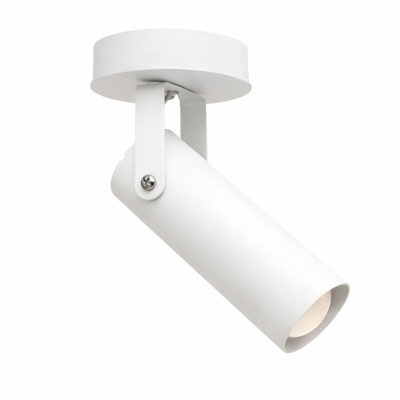 Светильник потолочный MSK Electric Focus Е27 NL 14050-1 WH 19x5 см Белый (622035)
