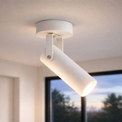 Светильник потолочный MSK Electric Focus Е27 NL 14050-1 WH 19x5 см Белый (622035) Светильник потолочный MSK Electric Focus Е27 NL 14050-1 WH 19x5 см Белый (622035)