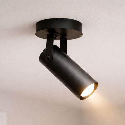 Светильник потолочный MSK Electric Focus Е27 NL 14050-1 BK 19x5 см Черный (622032) Светильник потолочный MSK Electric Focus Е27 NL 14050-1 BK 19x5 см Черный (622032)