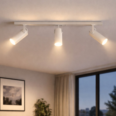 Світильник стельовий MSK Electric Focus Е27 NL 14050-3 WH 19x5 см Білий (622033) Світильник стельовий MSK Electric Focus Е27 NL 14050-3 WH 19x5 см Білий (622033)