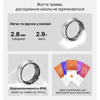 Смарт-кольцо Inspire HSR01 10 Silver (HSR01-10) Смарт-кольцо Inspire HSR01 10 Silver (HSR01-10)