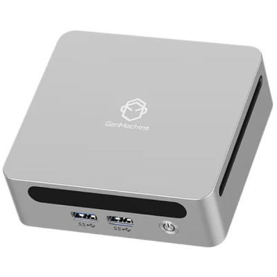 Міні-Пк GenMachine Ren 4000 Ryzen 3 4450U RAM 16GB SSD 256GB LAN Wi-Fi Bluetooth Windows 11 Pro Без ключа Сірий (2293)