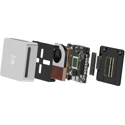 Міні-Пк GenMachine Ren 4000 Ryzen 3 4450U RAM 16GB SSD 256GB LAN Wi-Fi Bluetooth Windows 11 Pro Без ключа Сірий (2293) Міні-Пк GenMachine Ren 4000 Ryzen 3 4450U RAM 16GB SSD 256GB LAN Wi-Fi Bluetooth Windows 11 Pro Без ключа Сірий (2293)