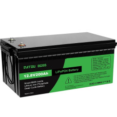 Аккумулятор литий-железо-фосфатный DATOUBOSS LiFePO4 12V 200Ah BMS 2560Wh (2104619065)