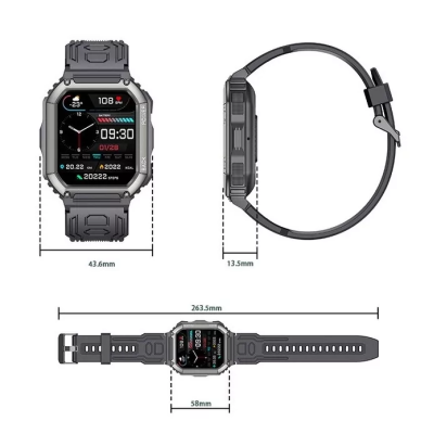 Смарт-часы наручные Lige BW0417 Черный (2845756708) Смарт-часы наручные Lige BW0417 Черный (2845756708)