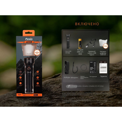 Фонарь ручной Fenix ​​LD36RFC 3600лм 385м Красный (2855429178)