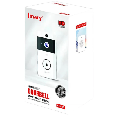 Відеодомофон дзвінок Jmary MF-8 HD1280P WiFi Білий (2863766391) Відеодомофон дзвінок Jmary MF-8 HD1280P WiFi Білий (2863766391)