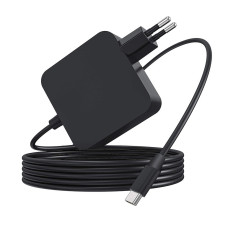 Блок питания для ноутбука Foxsur HP Lenovo Dell Type-C 20V 3.25A 65W Черный (A20-65P1A)