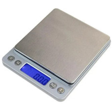 Електронні кишенькові ювелірні ваги Domotec MS-1729B Сріблястий (2104619092)