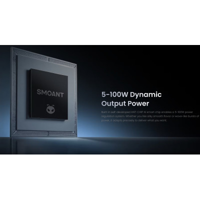 POD система Smoant Pasito 3 100w Pod 2800mAh 7ml Kit Space Grey (18827-hbr)