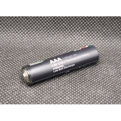 Аккумулятор AAA Soshine 1.5V 730 mAh 1100 mWh Type-C (18880-hbr) Аккумулятор AAA Soshine 1.5V 730 mAh 1100 mWh Type-C (18880-hbr)