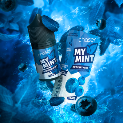 Набор компонентов для самозамеса солевой заправки Chaser MY MINT 30 мл Bilberry Mint 0-50 мг (19038-hbr) Набор компонентов для самозамеса солевой заправки Chaser MY MINT 30 мл Bilberry Mint 0-50 мг (19038-hbr)