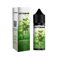 Набор компонентов для самозамеса солевой заправки Octobar Prime 15 мл 0-50 мг Apple Mint Candy (19047-hbr)