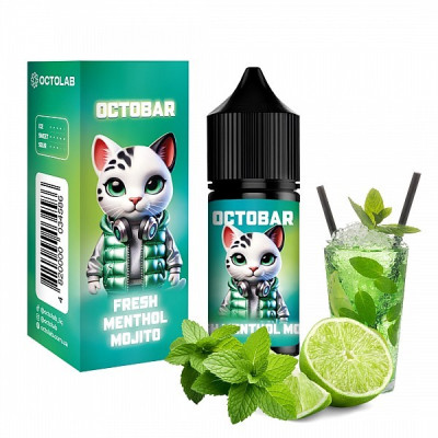Набор компонентов для самозамеса солевой заправки Octobar NFT 30 мл Fresh Menthol Mojito 0-50 мг (19063-hbr) Набор компонентов для самозамеса солевой заправки Octobar NFT 30 мл Fresh Menthol Mojito 0-50 мг (19063-hbr)
