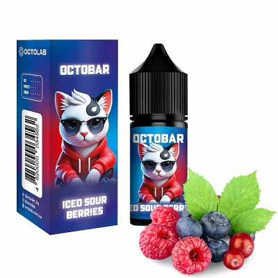Набор компонентов для самозамеса солевой заправки Octobar NFT 30 мл Iced Sour Berries 0-50 мг (19064-hbr) Набор компонентов для самозамеса солевой заправки Octobar NFT 30 мл Iced Sour Berries 0-50 мг (19064-hbr)