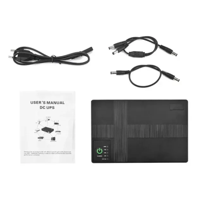 Бесперебойник UPS для WI-Fi роутера No Brand DC1018P 10400maH 18W 5-9-12V (2910600879) Бесперебойник UPS для WI-Fi роутера No Brand DC1018P 10400maH 18W 5-9-12V (2910600879)