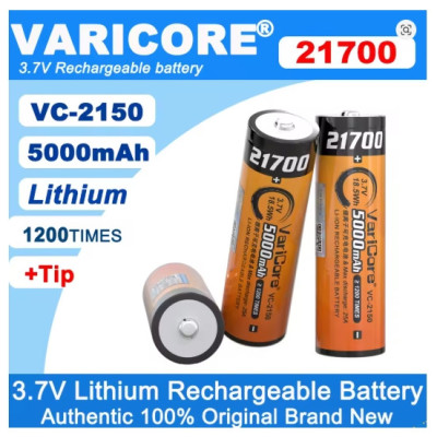 Акумулятор VariCore 21700 VC-2150 5000mAh 3.7V JT 25A (2912067989) Акумулятор VariCore 21700 VC-2150 5000mAh 3.7V JT 25A (2912067989)