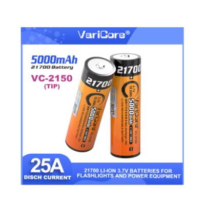 Акумулятор VariCore 21700 VC-2150 5000mAh 3.7V JT 25A (2912067989) Акумулятор VariCore 21700 VC-2150 5000mAh 3.7V JT 25A (2912067989)