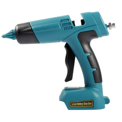Аккумуляторный термоклеевой пистолет No Brand Li-ion Battery Glue Gun 18-21V Синий (2104619127)