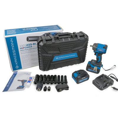 Гайковерт ударный KRAISSMANN 1103 ASS-BL 20/2 MP (0207036)