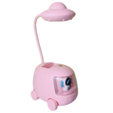 Дитяча настільна лампа No Brand Bus Table Lamp LED Рожевий (2104619150)