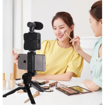 Комплект для відеоблогінгу No Brand Video Making Kit AY49 Чорний (2104619152) Комплект для відеоблогінгу No Brand Video Making Kit AY49 Чорний (2104619152)