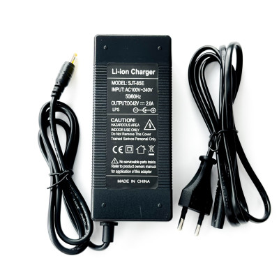 Зарядное устройство для аккумулятора электросамоката No Brand Kugoo S1/S2/S3 42V 2A Черный (V4T-0031-31-3)