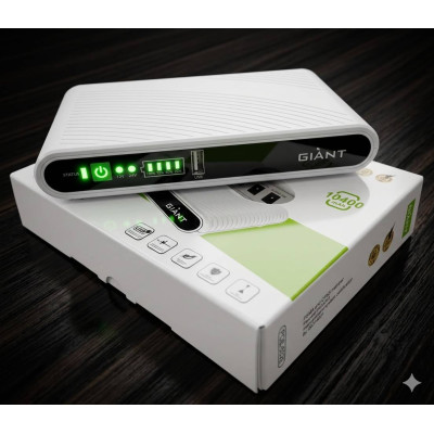 Джерело безперебійного живлення для роутера Giant Mini DC UPS POE-532E 10400 мАг Білий (2104619295) Джерело безперебійного живлення для роутера Giant Mini DC UPS POE-532E 10400 мАг Білий (2104619295)