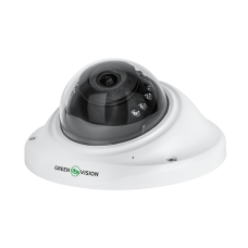Антивандальна IP-камера GreenVision GV-164-IP-FM-DOA50-15 POE 5MP Lite Білий (11157)