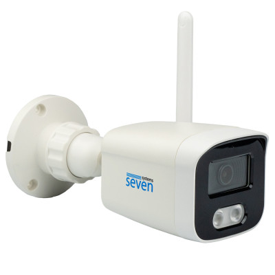 IP-відеокамера Seven Systems IP-7224AW 2.8 мм c Wi-Fi 4 Мп Білий (12580)