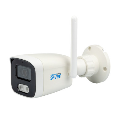 IP-відеокамера Seven Systems IP-7224AW 2.8 мм c Wi-Fi 4 Мп Білий (12580) IP-відеокамера Seven Systems IP-7224AW 2.8 мм c Wi-Fi 4 Мп Білий (12580)