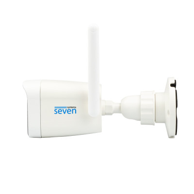 IP-відеокамера Seven Systems IP-7224AW 2.8 мм c Wi-Fi 4 Мп Білий (12580) IP-відеокамера Seven Systems IP-7224AW 2.8 мм c Wi-Fi 4 Мп Білий (12580)
