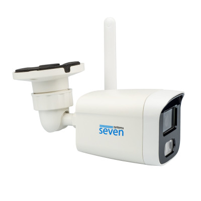 IP-відеокамера Seven Systems IP-7224AW 2.8 мм c Wi-Fi 4 Мп Білий (12580) IP-відеокамера Seven Systems IP-7224AW 2.8 мм c Wi-Fi 4 Мп Білий (12580)