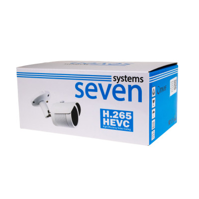 IP-видеокамера Seven Systems IP-7222PA 2.8 мм 2 Мп Белый (12579)