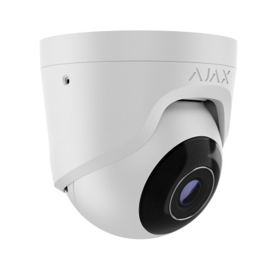 Проводная IP-камера Ajax TurretCam 5 Mp 4 mm Белый (11530)