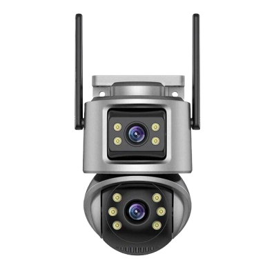 Беспроводная поворотная камера GreenVision GV-201-IP-M-DOС30-30 SD 3 Мп Серый (11547)