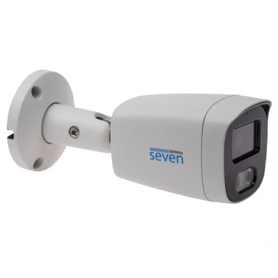 IP-видеокамера Seven Systems IP-7225PA-DL 2.8 мм 5 Мп Белый (12582) IP-видеокамера Seven Systems IP-7225PA-DL 2.8 мм 5 Мп Белый (12582)