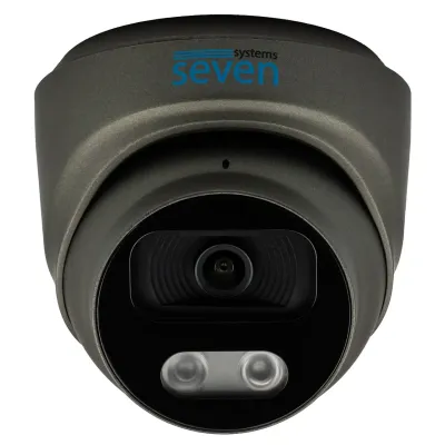 IP-відеокамера Seven Systems IP-7215PA-DL 2.8 мм 5 Мп Чорний (12572)