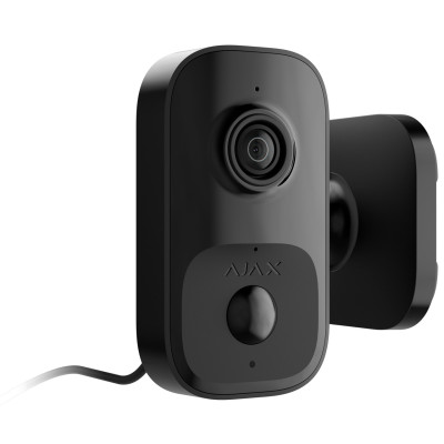 IP видеокамера Ajax IndoorCam с Wi-Fi Черный (12208) IP видеокамера Ajax IndoorCam с Wi-Fi Черный (12208)
