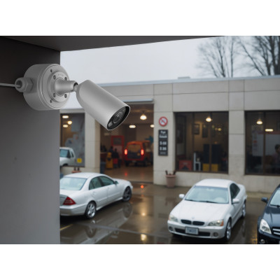Проводная IP-камера Ajax BulletCam HL 8 Mp 2.8 mm Белый (12214) Проводная IP-камера Ajax BulletCam HL 8 Mp 2.8 mm Белый (12214)