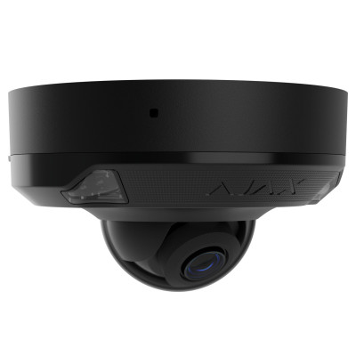 Дротова IP-камера Ajax DomeCam Mini HL 8 Mp 4 mm Чорний (12223)