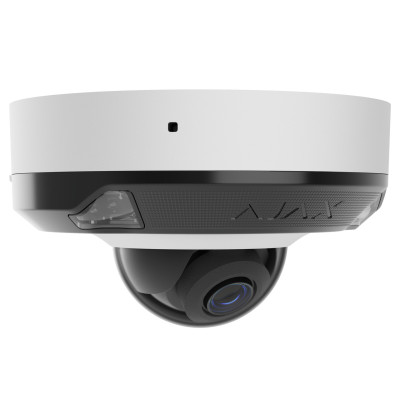Дротова IP-камера Ajax DomeCam Mini HL 8 Mp 4 mm Білий (12224)