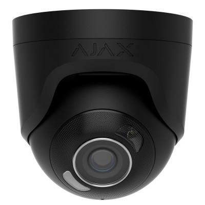 Проводная IP-камера Ajax TurretCam HL 8 Mp 2.8 mm Черный (12229)
