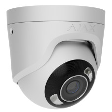 Проводная IP-камера Ajax TurretCam HL 8 Mp 4 mm Белый (12232)
