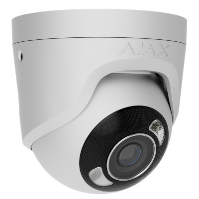 Дротова IP-камера Ajax TurretCam HL 8 Mp 4 mm Білий (12232)