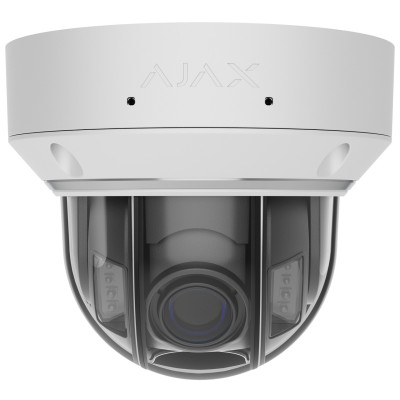 Дротова IP-камера Ajax DomeCam HLVF 5 Mp Білий (12238) Дротова IP-камера Ajax DomeCam HLVF 5 Mp Білий (12238)